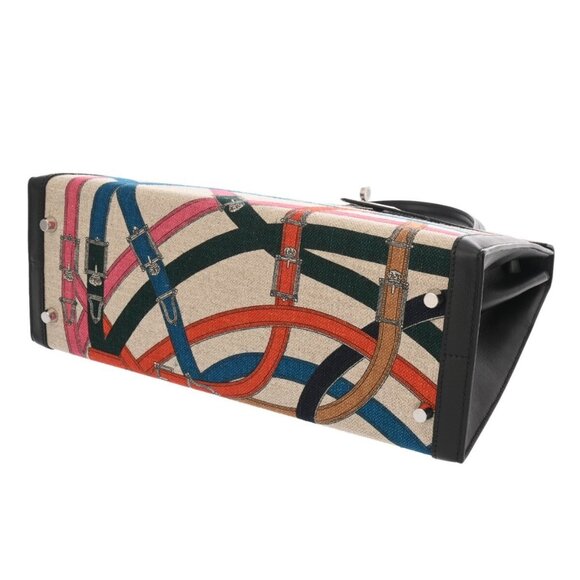 HERMES Kelly 32 Outside stitching Cavalcadour beige bag 800000136675000 - Picture 5 of 10